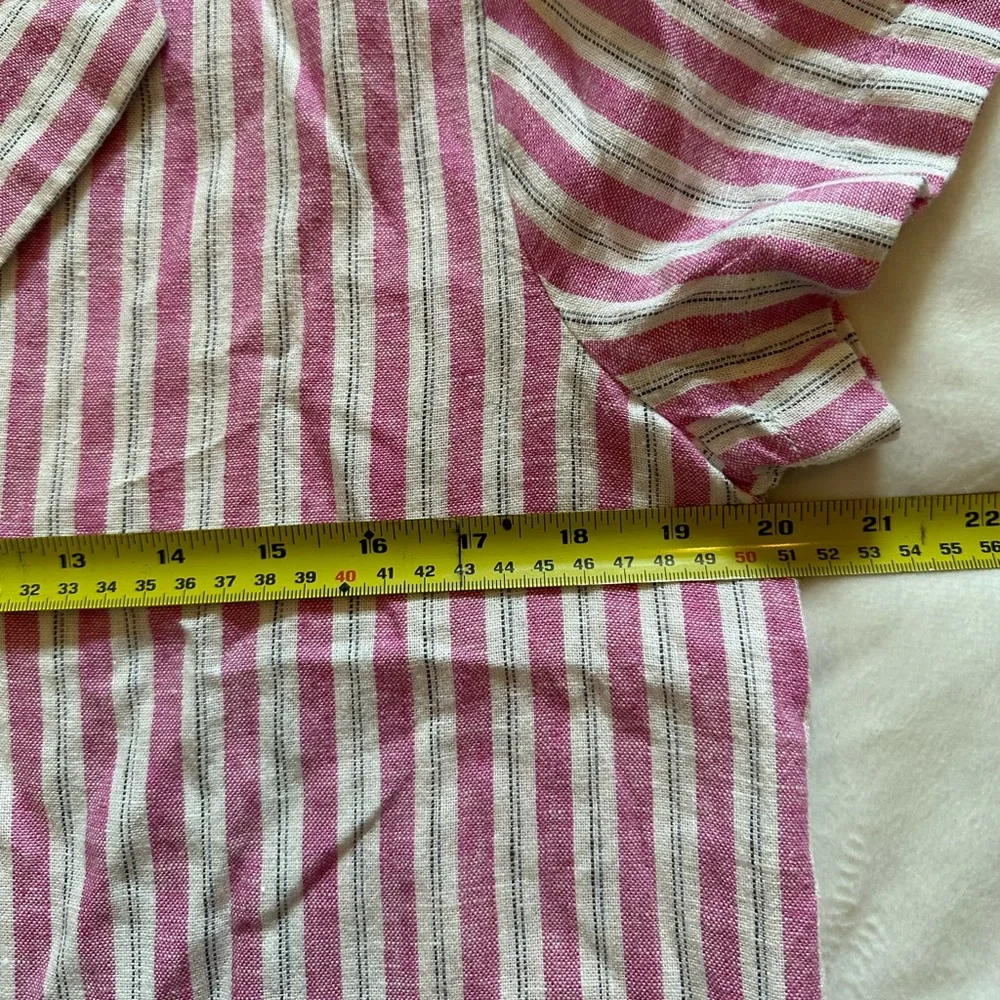 Universal Thread striped button up top size Xsmall - Picture 3 of 7